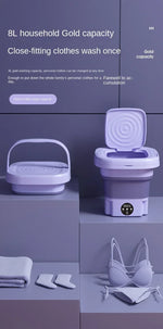 Load image into Gallery viewer, Mini Machine à Laver Pliable
