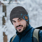 Load image into Gallery viewer, Bonnet Bluetooth Chauffant avec Écouteurs Intégrés
