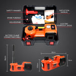 Load image into Gallery viewer, Cric Électrique 5 Tonnes 12V (Kit Complet)
